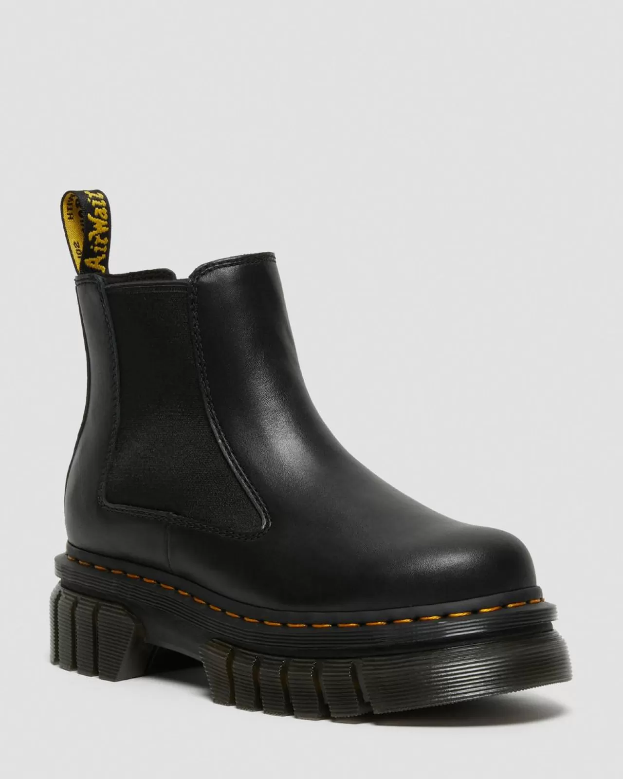 Platform Boots | Chelsea Boots^Dr. Martens Audrick Nappa Leather Platform Chelsea Boots Black — Nappa Lux