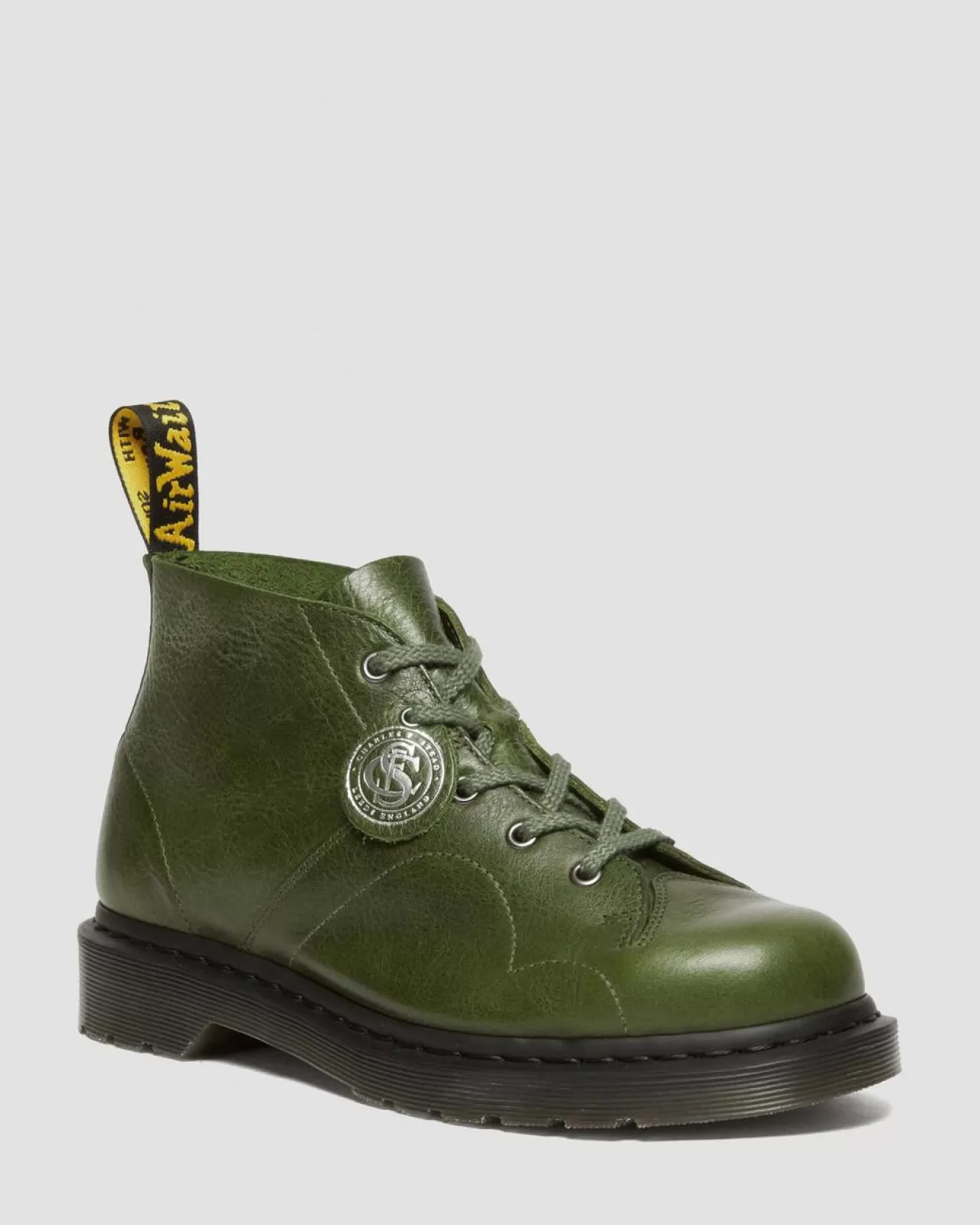 Originals | Ankle Boots^Dr. Martens Church Buckingham Leather Monkey Boots Seaweed — Buckingham