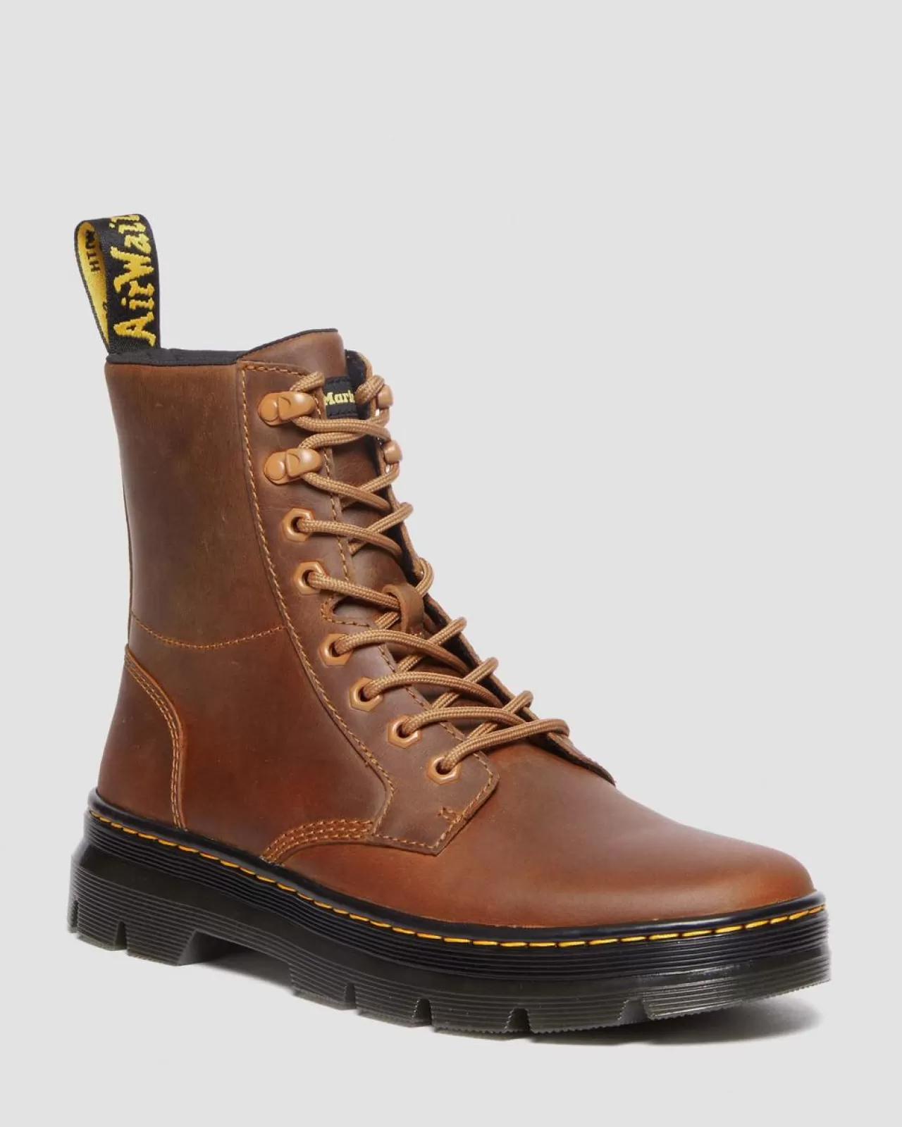 Sale | Casual Boots^Dr. Martens Combs Pull Up Leather Casual Boots WARM TAN — Archive Pull Up