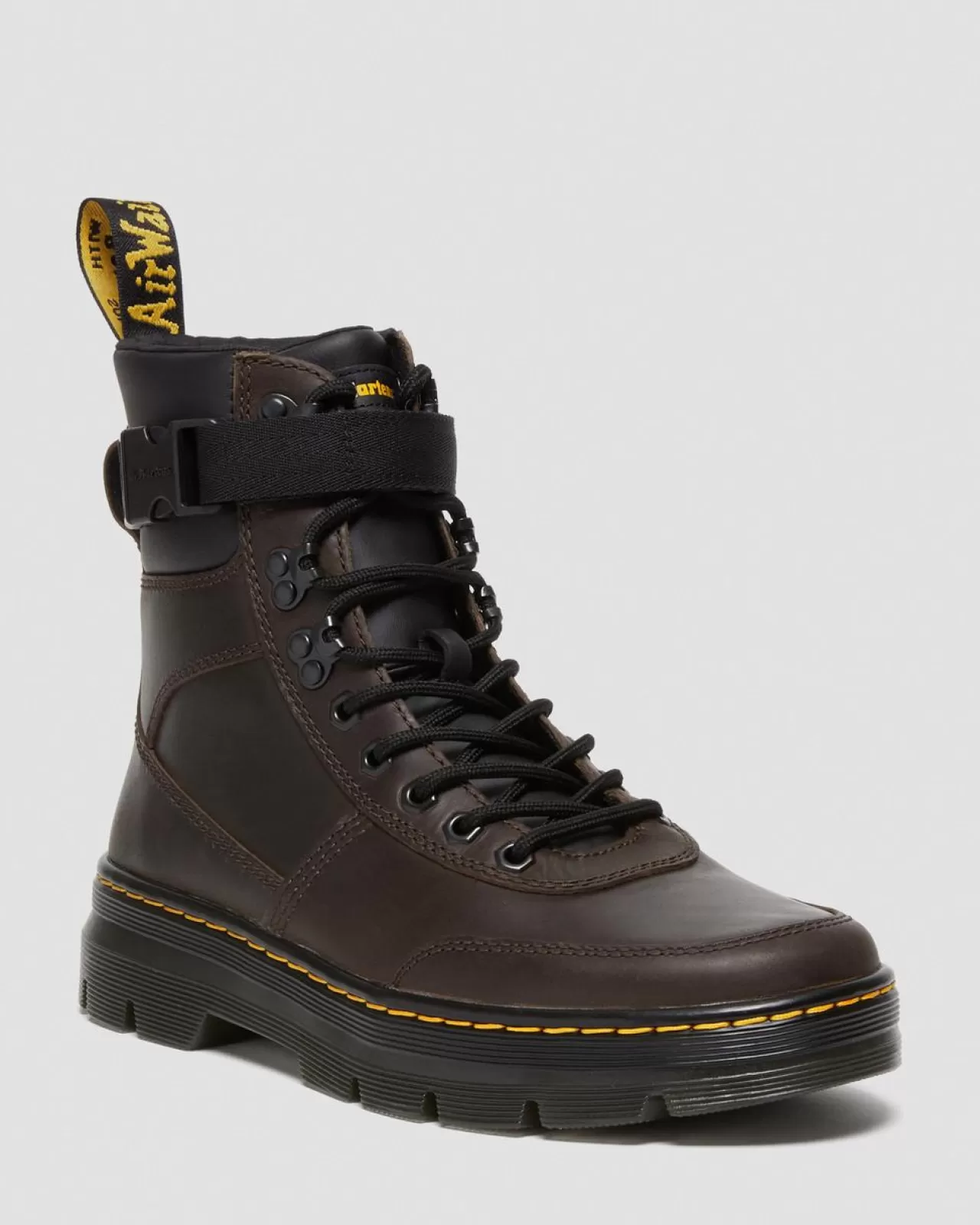 Sale | Casual Boots^Dr. Martens Combs Tech Crazy Horse Leather Casual Boots Dark Brown — Crazy Horse