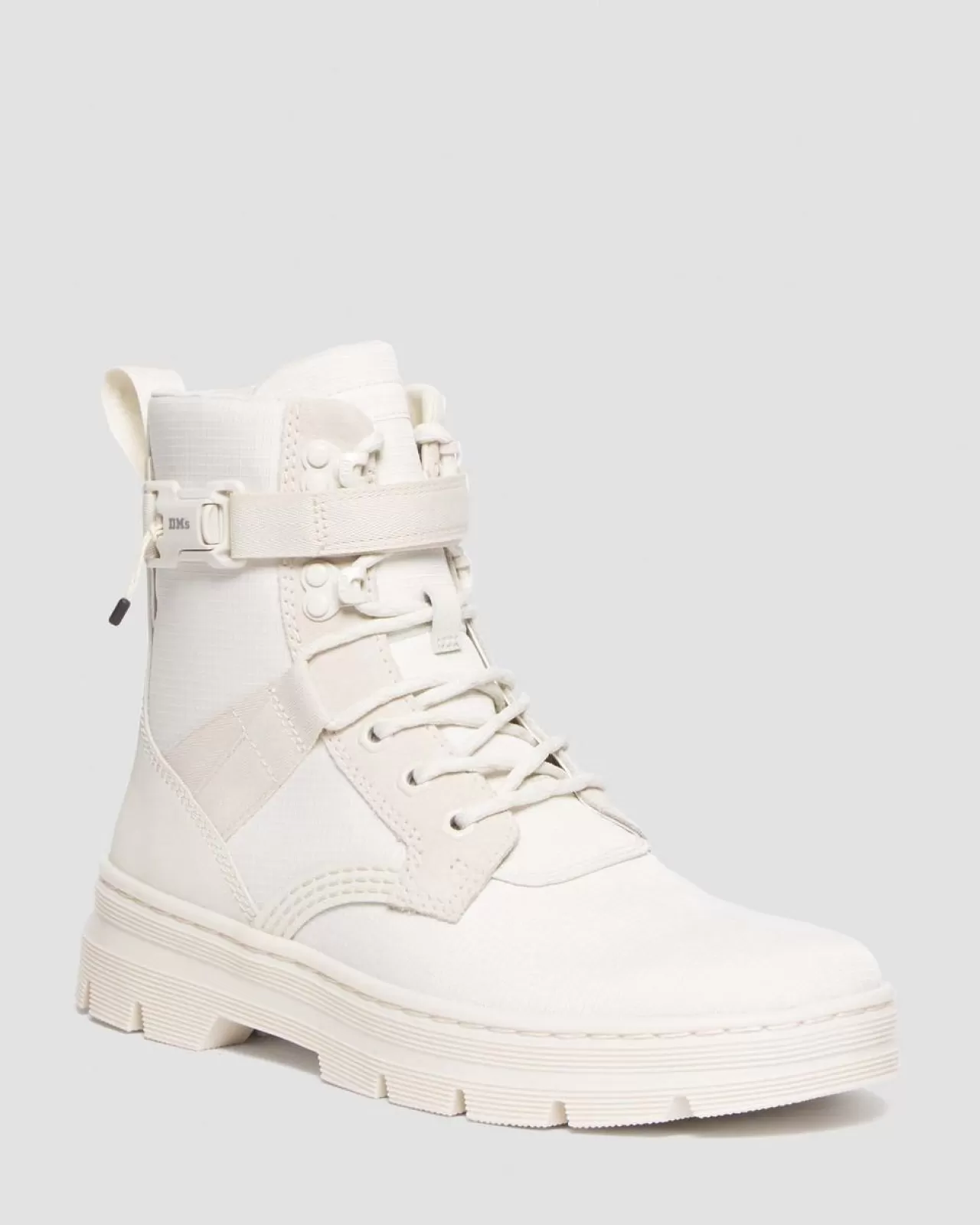 Sale | Sale^Dr. Martens Combs Tech II Poly & Leather Casual Boots OFF WHITE+NATURAL — Extra Tough Nylon