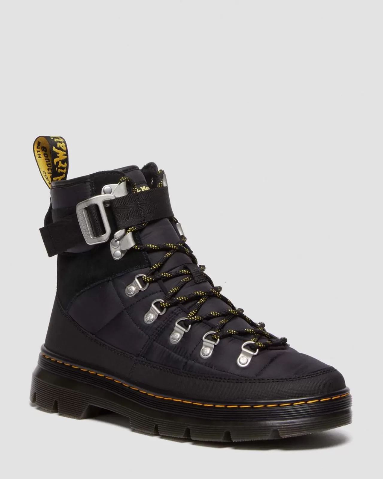 Sale | Casual Boots^Dr. Martens Combs Tech Quilted Casual Boots BLACK