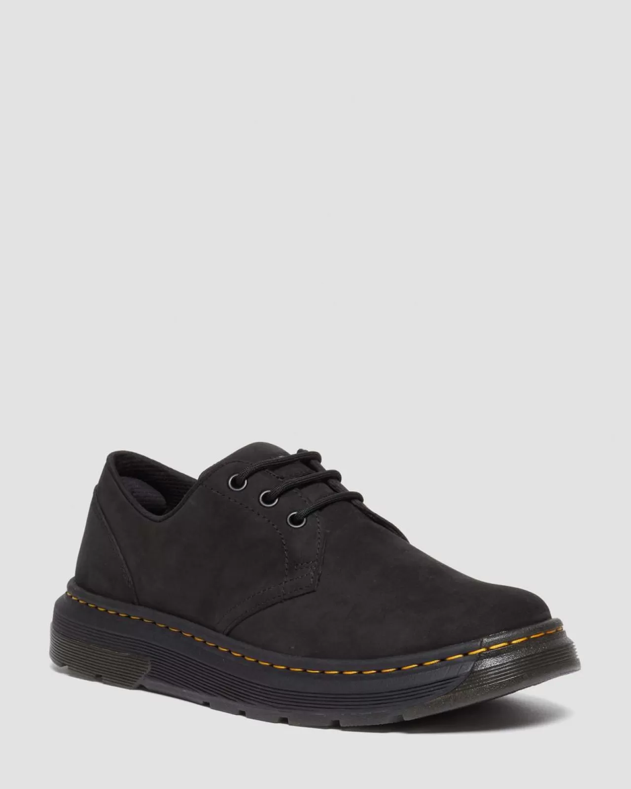 Shoes | Shoes^Dr. Martens Crewson Lo Buffbuck Leather Casual Shoes Black — Buffbuck