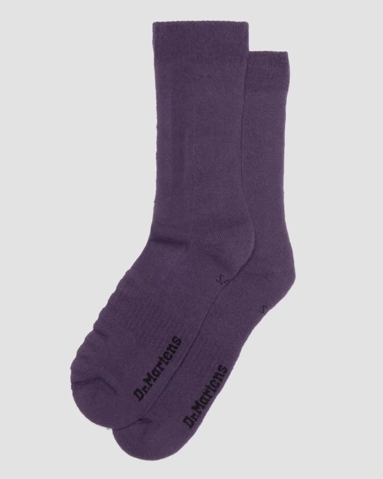 Socks | Accessories^Dr. Martens Double Doc Cotton Blend Socks RICH PURPLE — Cotton Blend