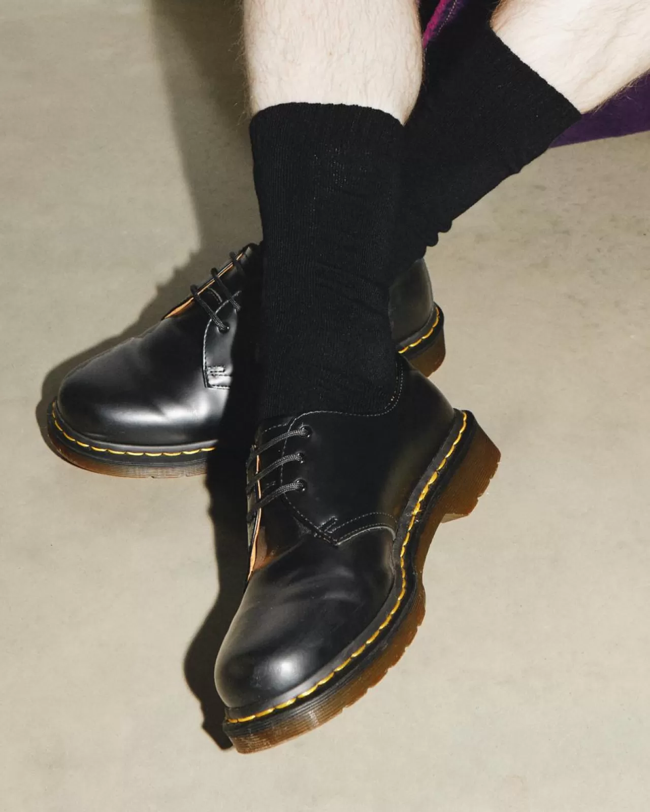 Socks | Accessories^Dr. Martens Double Doc Cotton Blend Socks Black — Cotton Blend