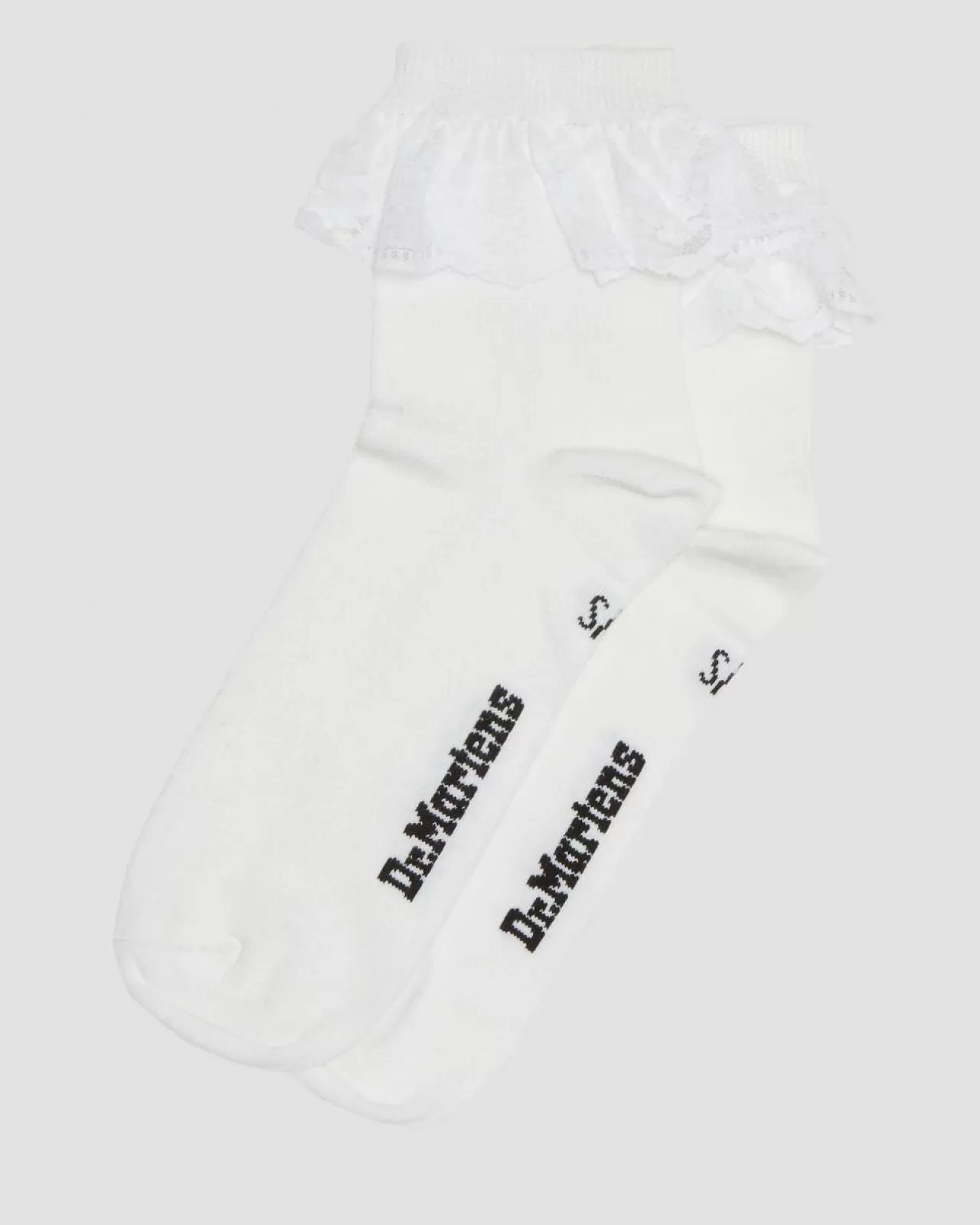 Socks | Accessories^Dr. Martens Frill Organic Cotton Socks White — Organic Cotton Blend