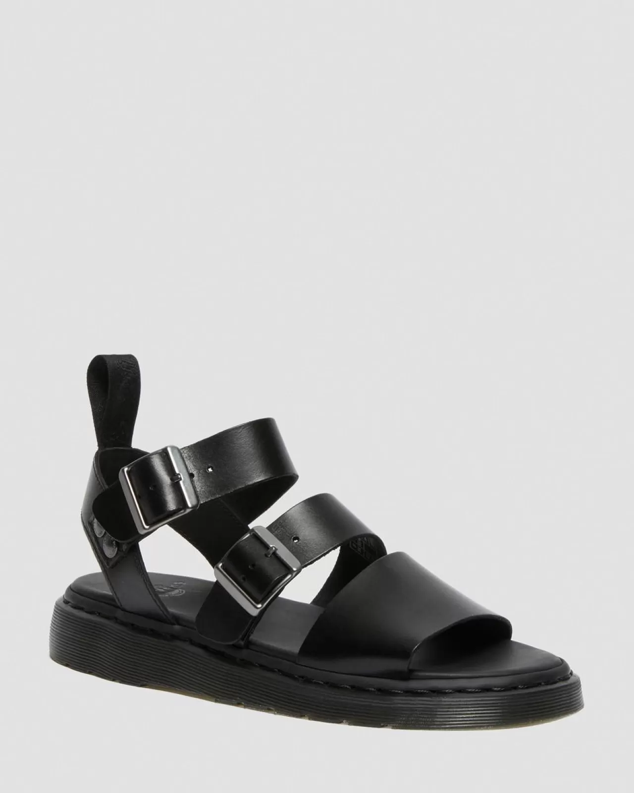 Sandals | Sandals^Dr. Martens Gryphon Brando Leather Gladiator Sandals Black — Brando