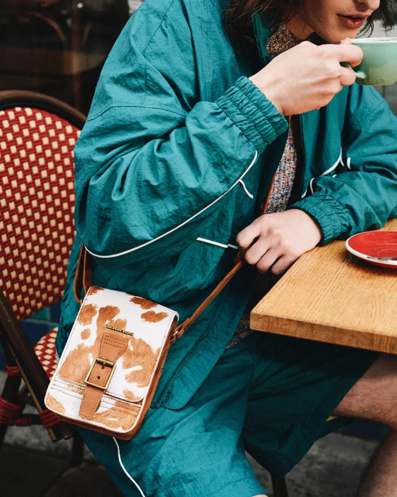 Accessories | Bags^Dr. Martens Hair-On Cow Print Vertical Crossbody Bag WARM TAN — Hair On