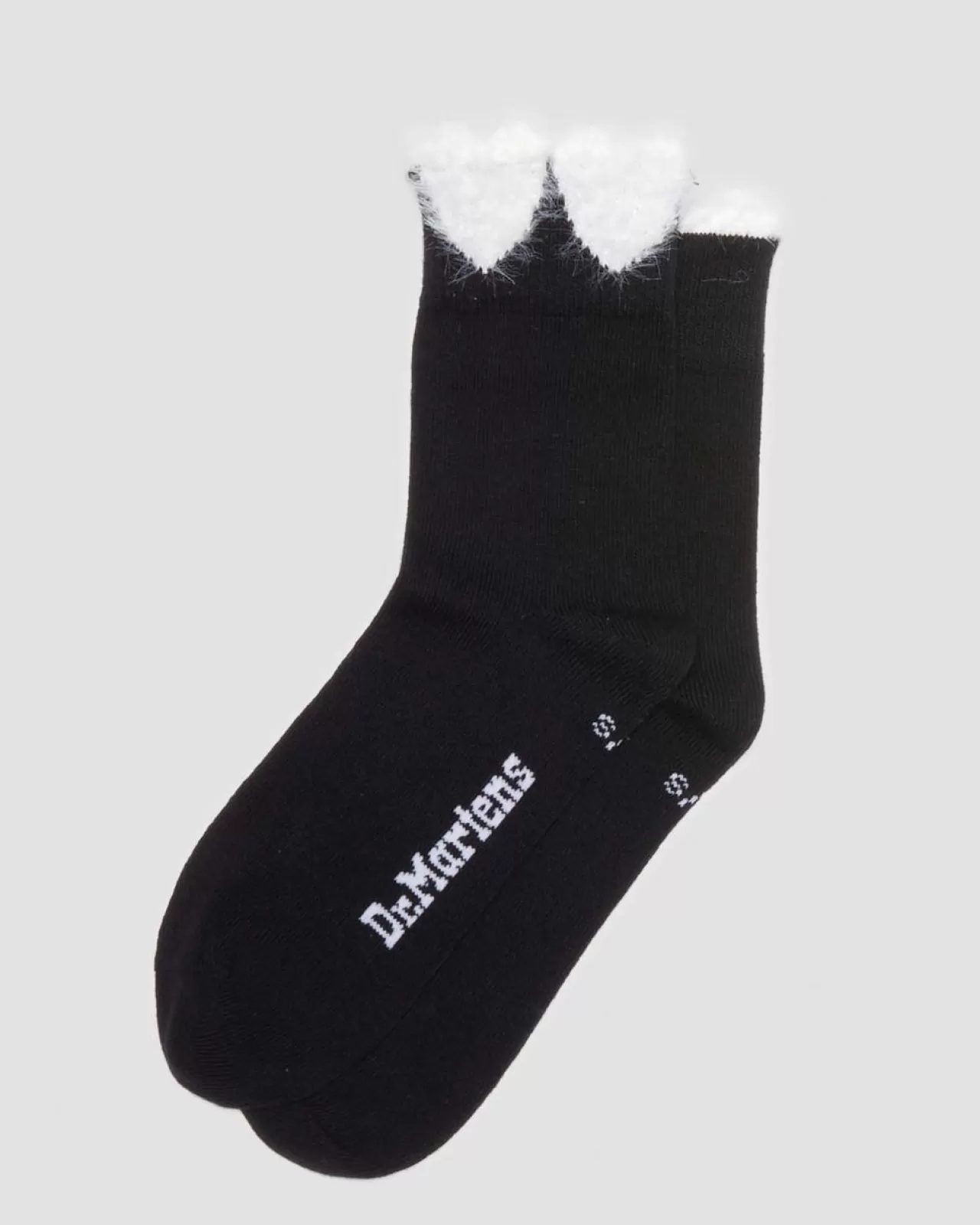 Socks | Accessories^Dr. Martens Heart Detail Cotton Blend Socks Black — Organic Cotton Blend