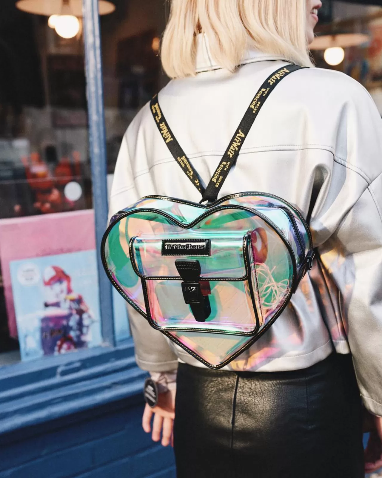 Accessories | Bags^Dr. Martens Heart Shaped Iridescent Backpack Multi+Black