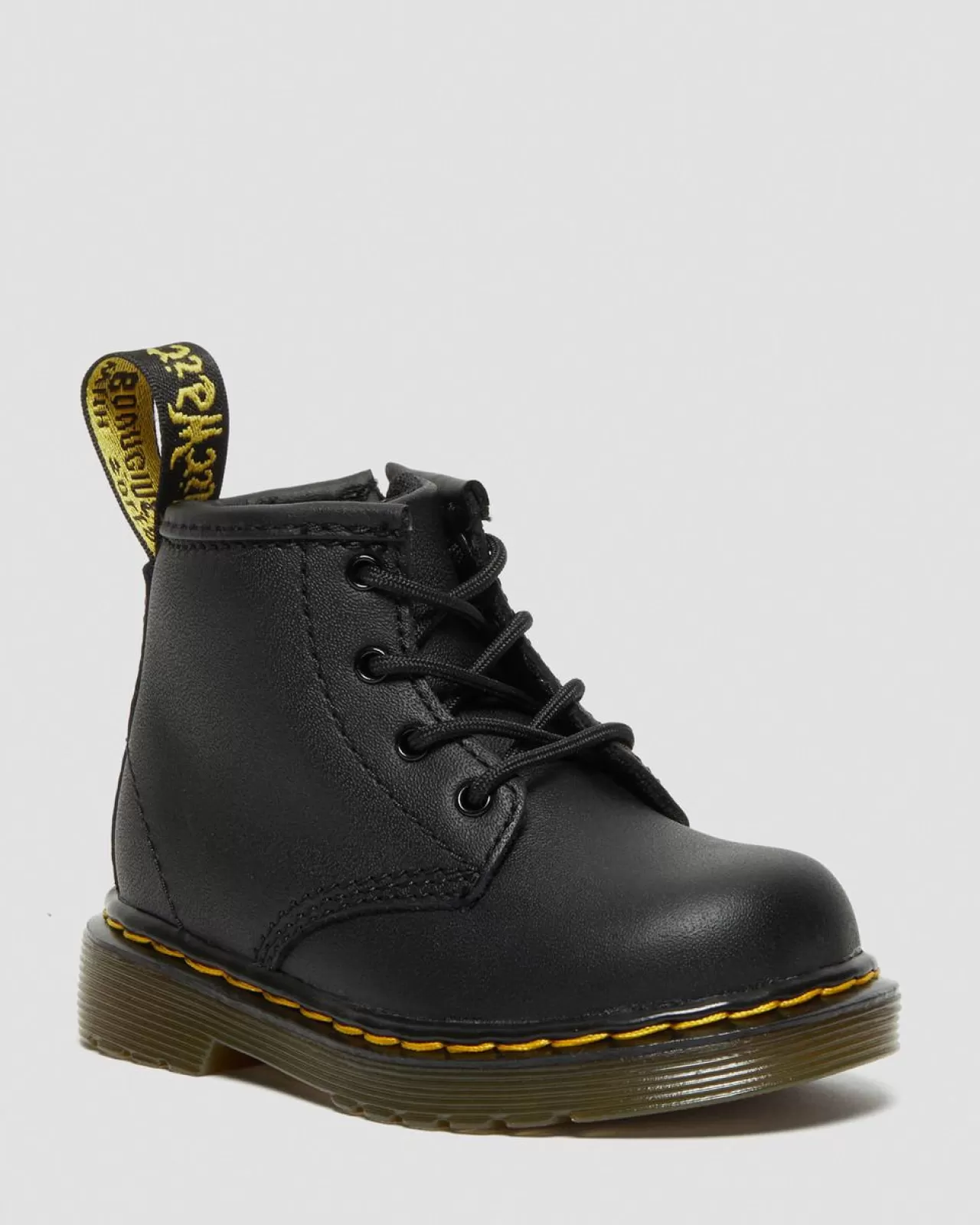 Boots | Infant / 0-1 Years^Dr. Martens Infant 1460 Softy T Leather Lace Up Boots Black — Softy T