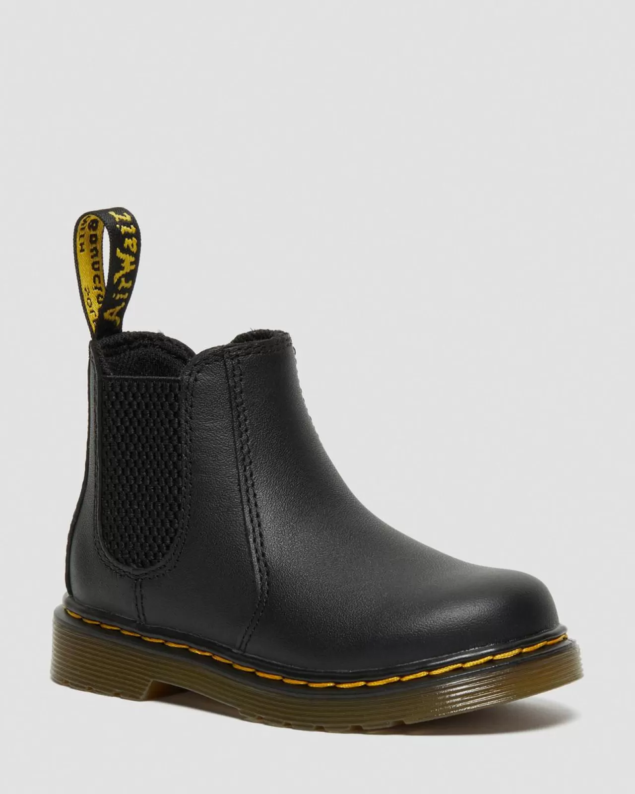 Infant / 0-1 Years | Toddler / 2-4 Years^Dr. Martens Infant/Toddler 2976 Softy T Leather Chelsea Boots Black — Softy T