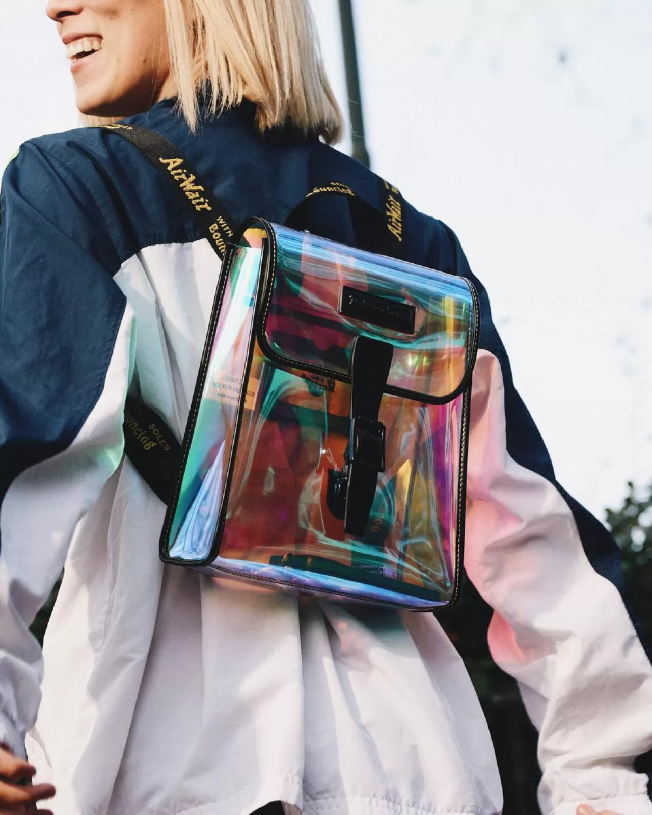 Accessories | Bags^Dr. Martens Iridescent PU Mini Backpack Multi+Black