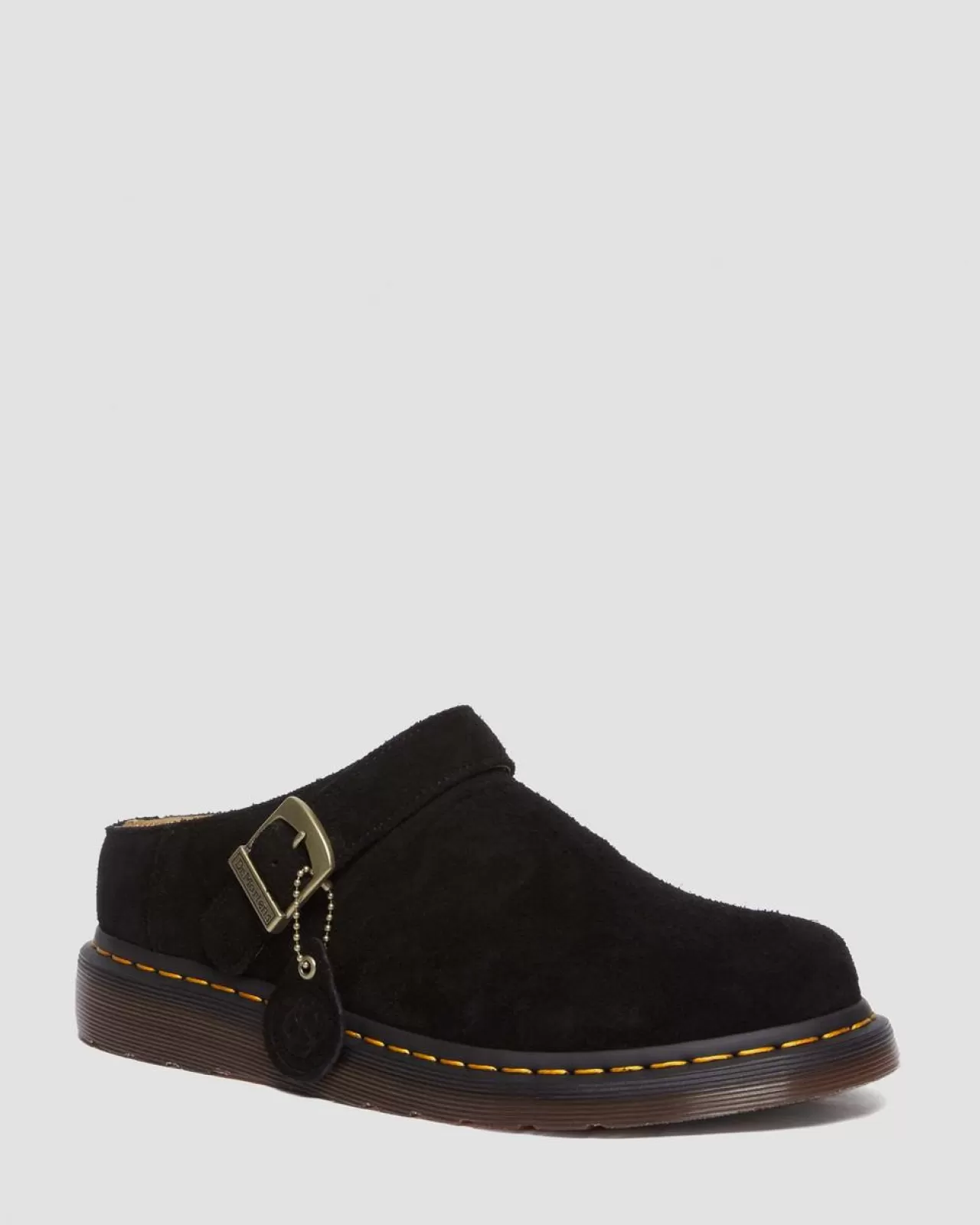 Mules & Slides | Sandals^Dr. Martens Isham Desert Oasis Suede Mules Black — Desert Oasis Suede