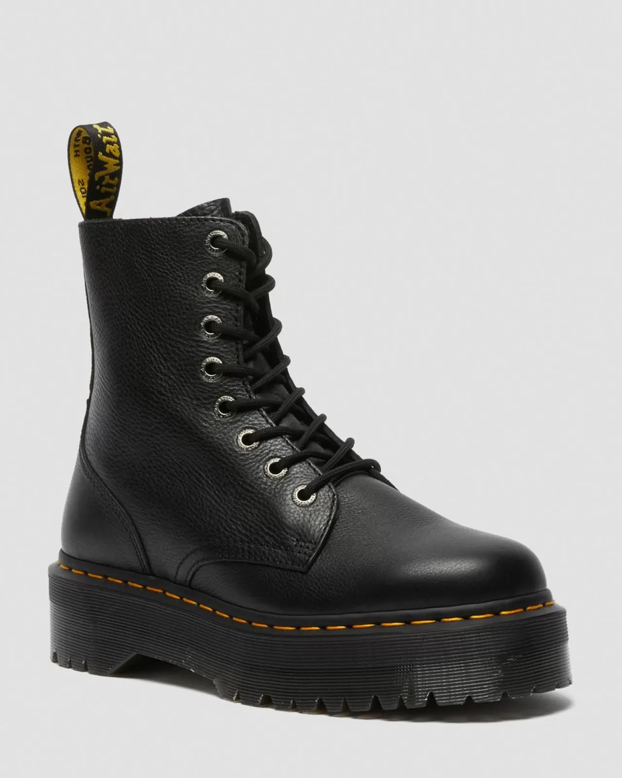 Bestsellers | Platform Boots^Dr. Martens Jadon III Boot Pisa Leather Platforms Black — Pisa