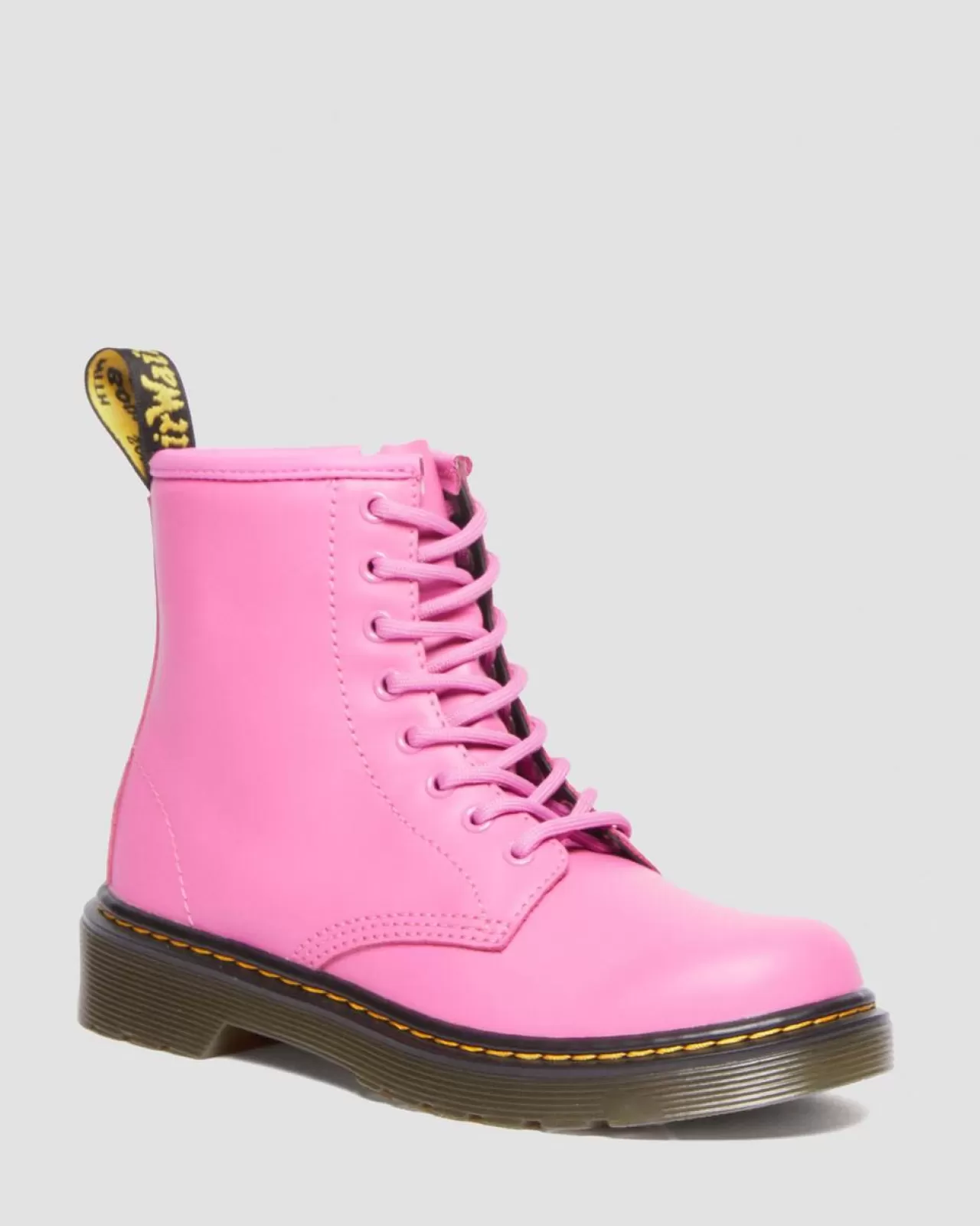 Sale | School Styles^Dr. Martens Junior 1460 Leather Lace Up Boots THRIFT PINK — Romario