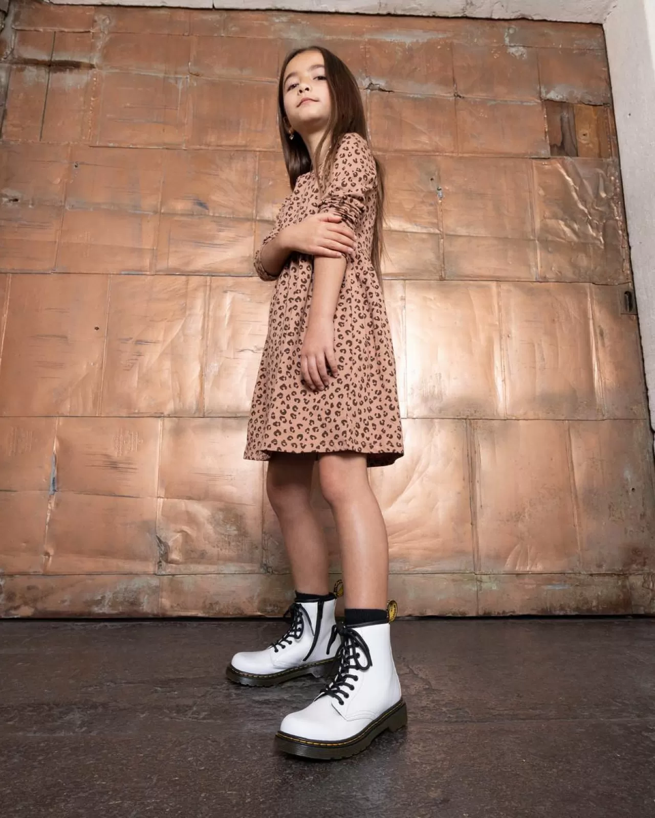 School Styles | Junior / 5-7 Years^Dr. Martens Junior 1460 Leather Lace Up Boots White — Romario