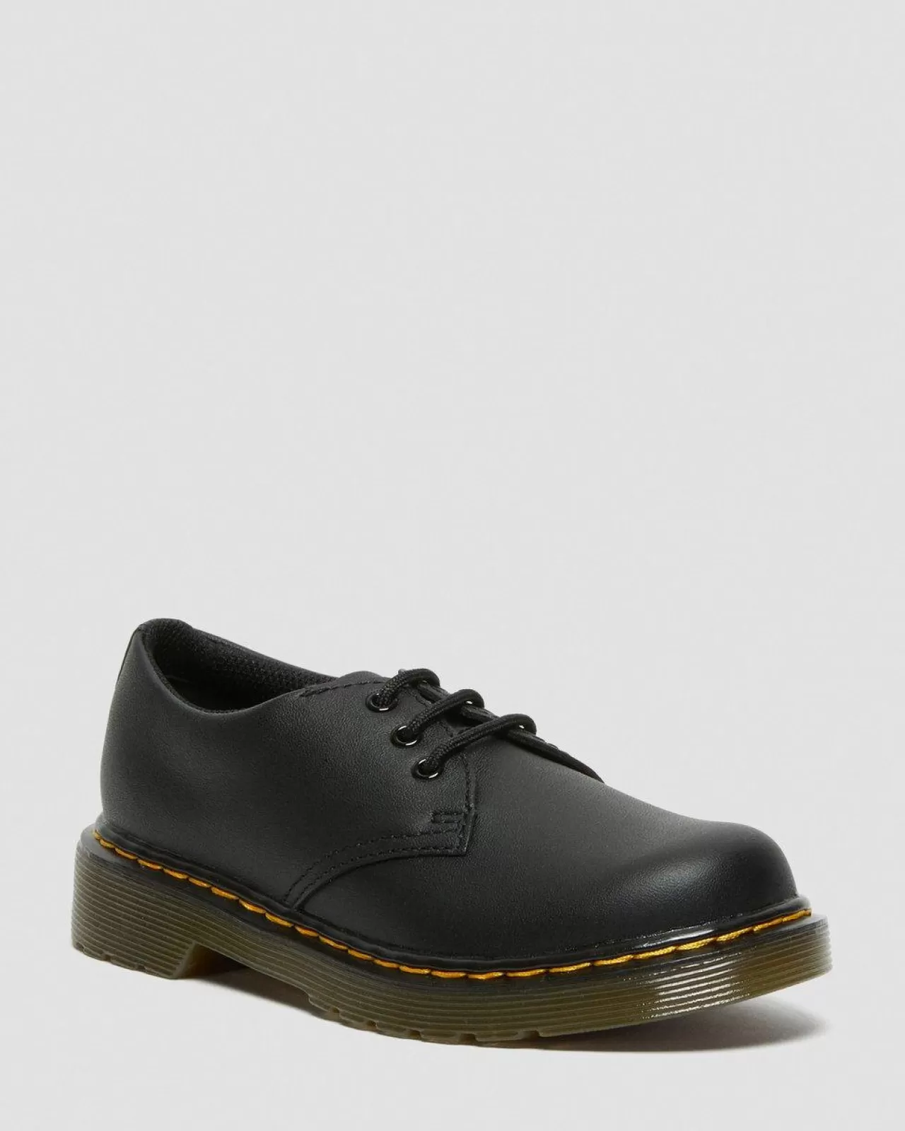 School Styles | Junior / 5-7 Years^Dr. Martens Junior 1461 Softy T Leather Shoes Black — Softy T