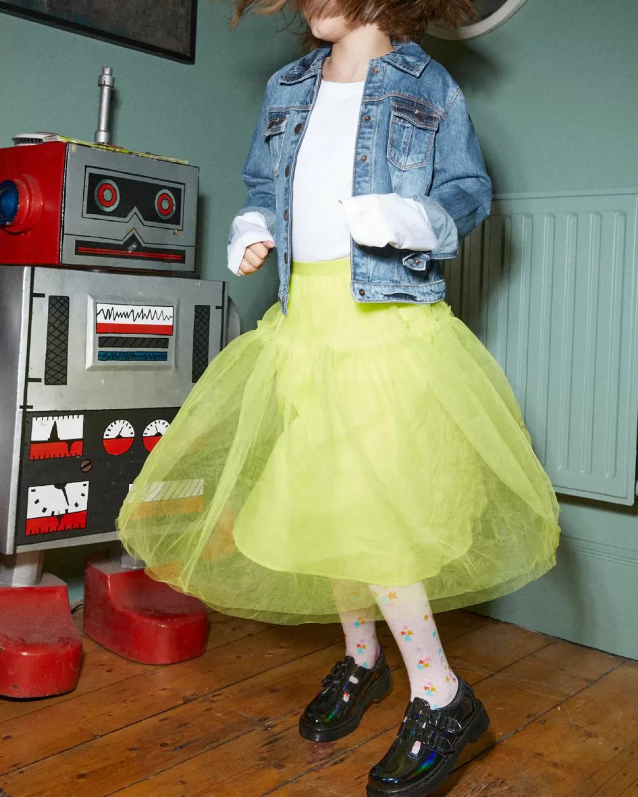 School Styles | Junior / 5-7 Years^Dr. Martens Junior 8065 Rainbow Patent Leather Mary Jane Shoes Black — Rainbow Patent