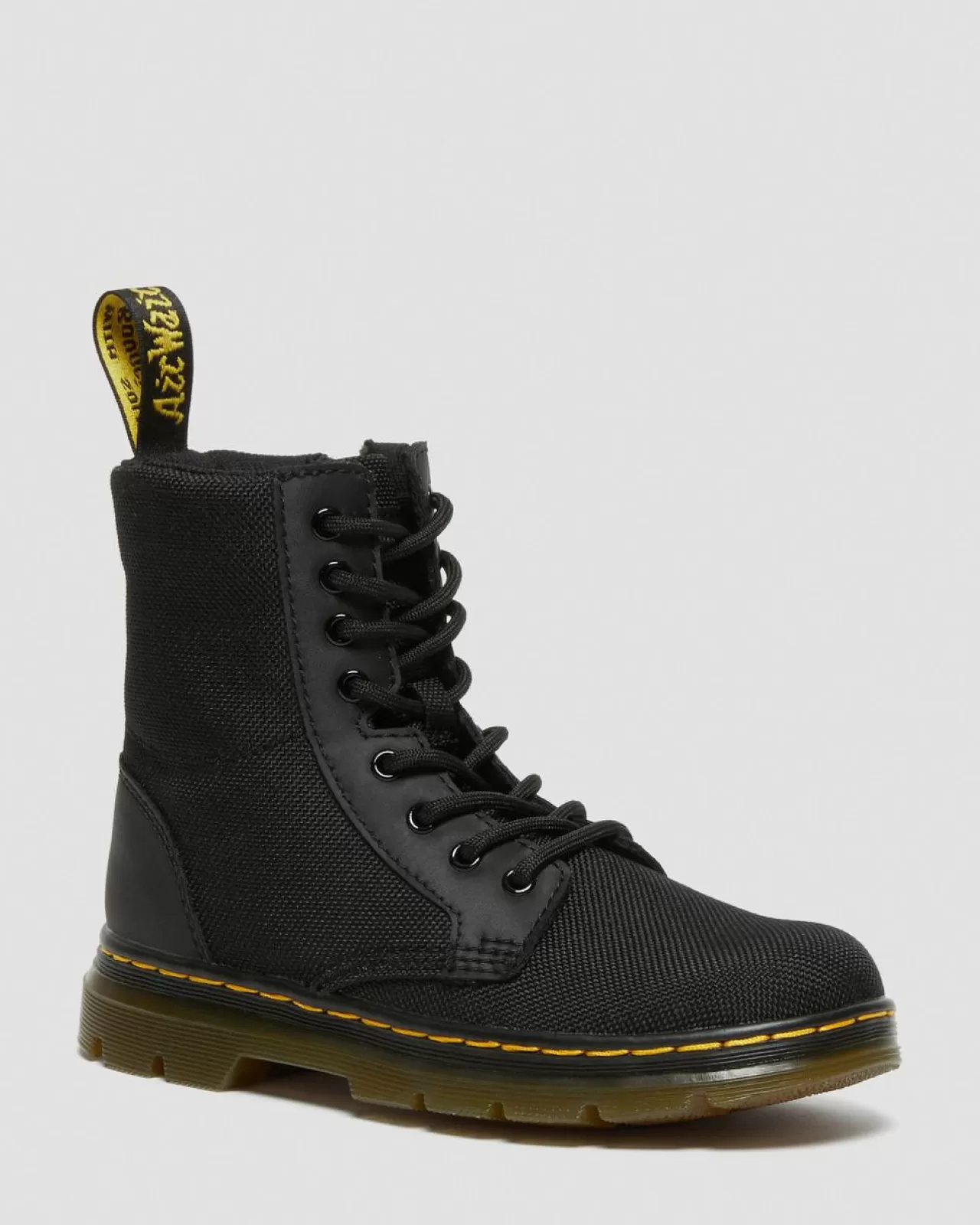 School Styles | Junior / 5-7 Years^Dr. Martens Junior Combs Extra Tough Poly Casual Boots Black — Extra Tough 50/50+Rubbery