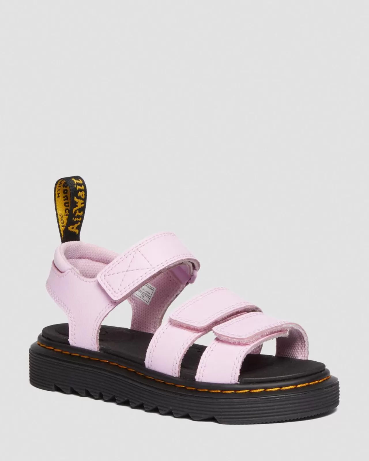 School Styles | Junior / 5-7 Years^Dr. Martens Junior Klaire Athena Leather Strap Sandals Pale Pink — Athena