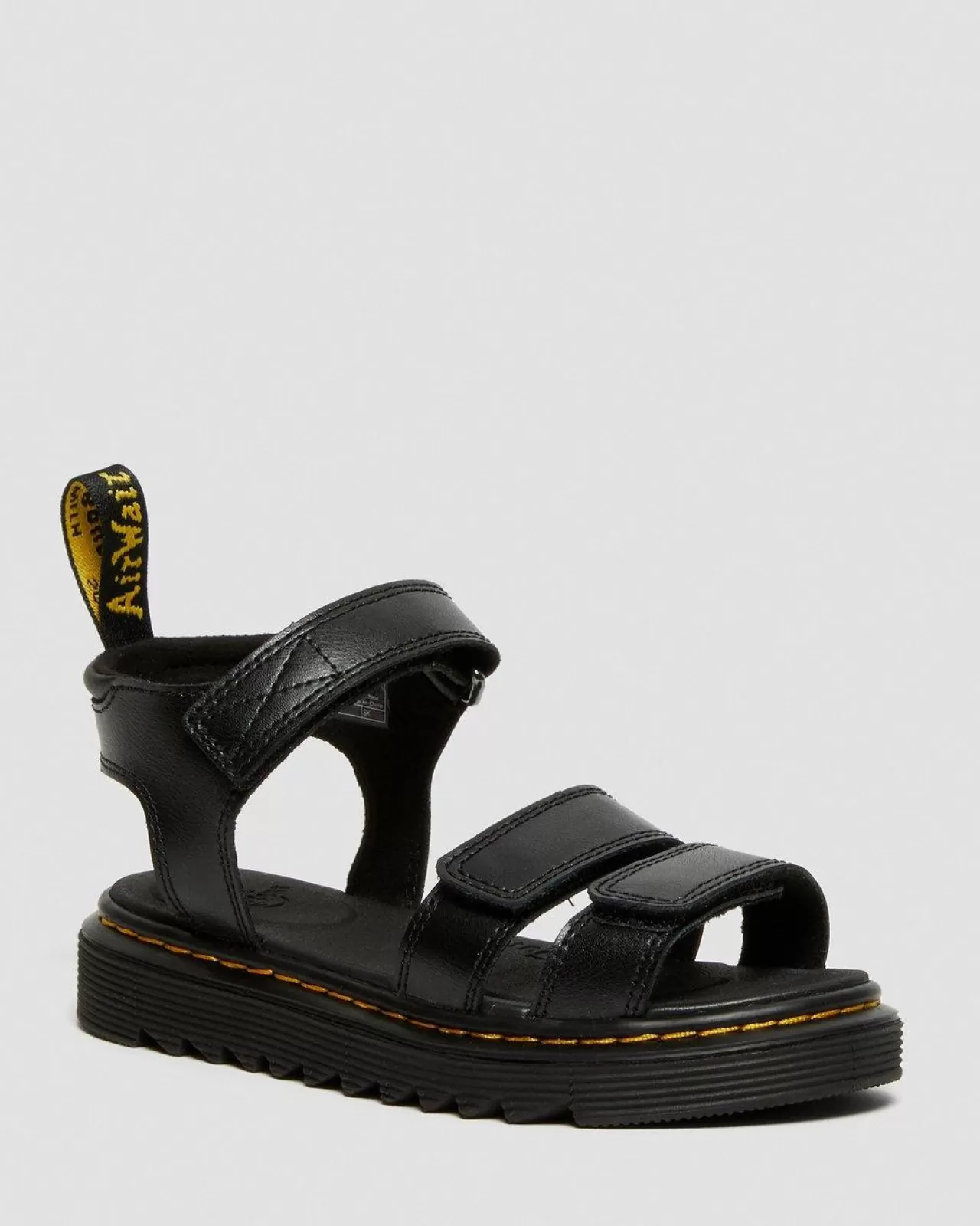 Junior / 5-7 Years | Sandals^Dr. Martens Junior Klaire Leather Strap Sandals Black — T Lamper