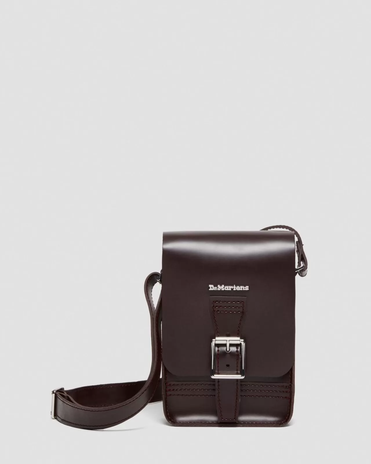 Accessories | Bags^Dr. Martens Leather Vertical Crossbody Bag Burgundy — Kiev & Smooth