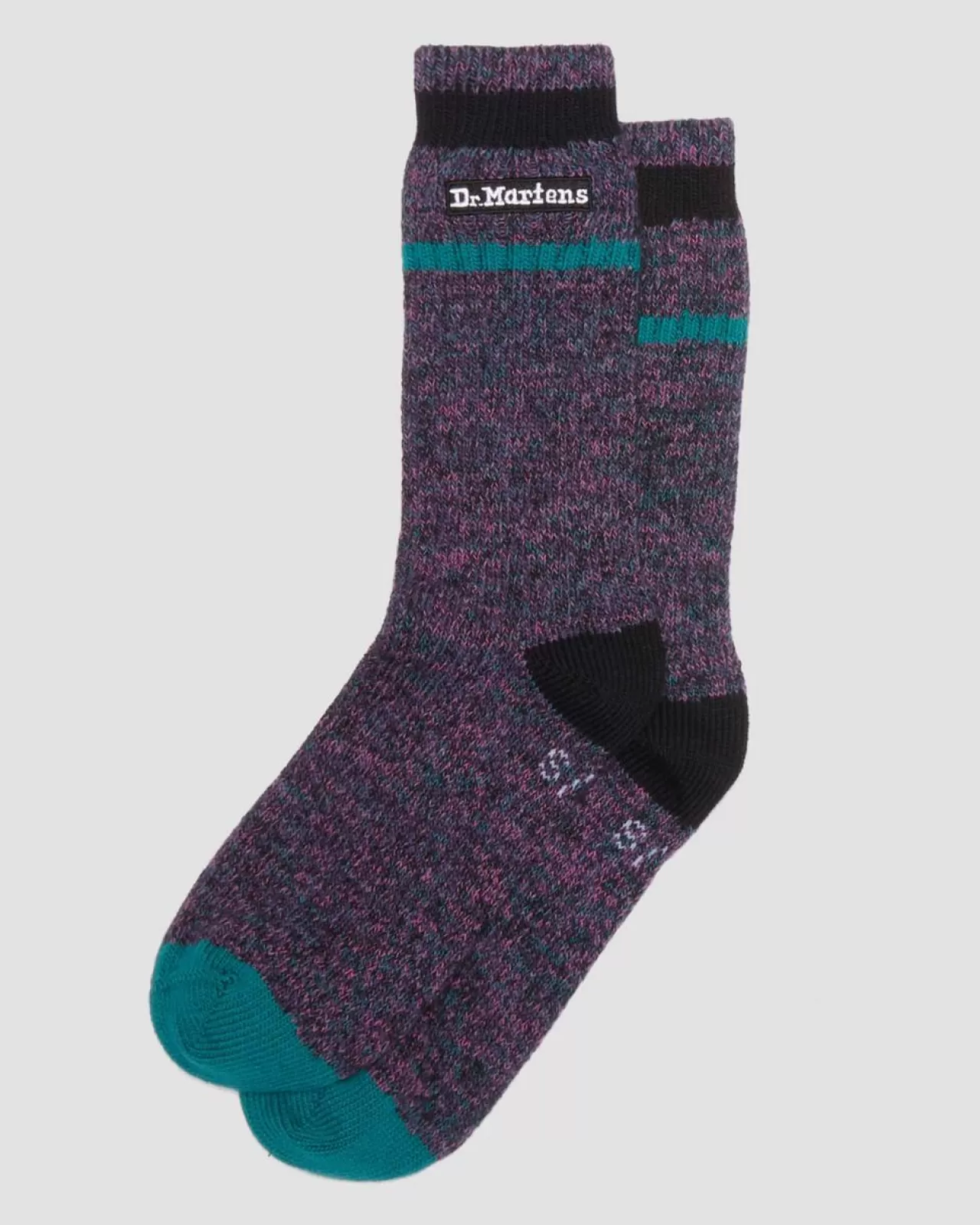 Socks | Accessories^Dr. Martens Marl Organic Socks RICH PURPLE — Cotton Blend