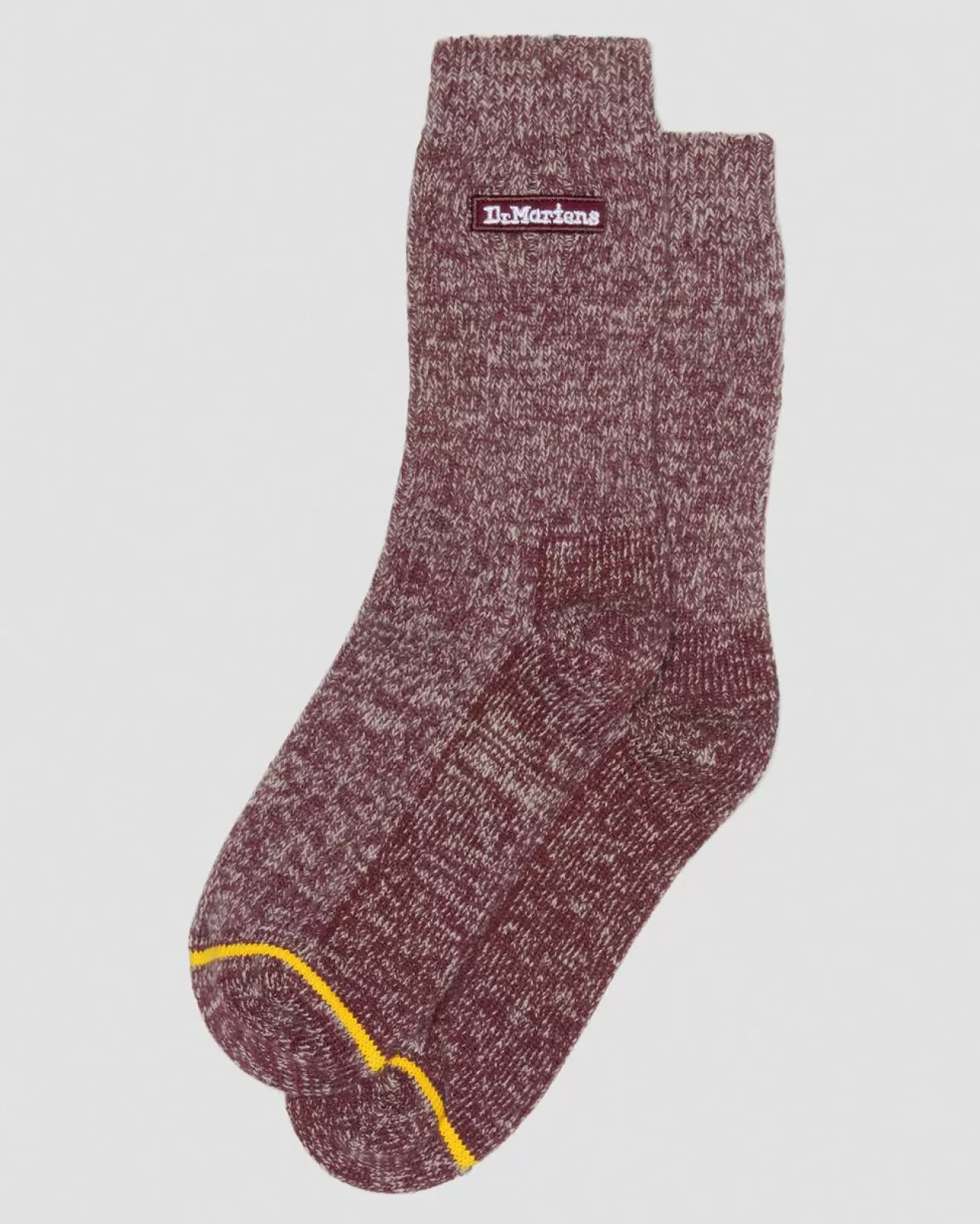 Socks | Sale^Dr. Martens Merino Organic Cotton Blend Socks Oxblood — Organic Cotton Blend