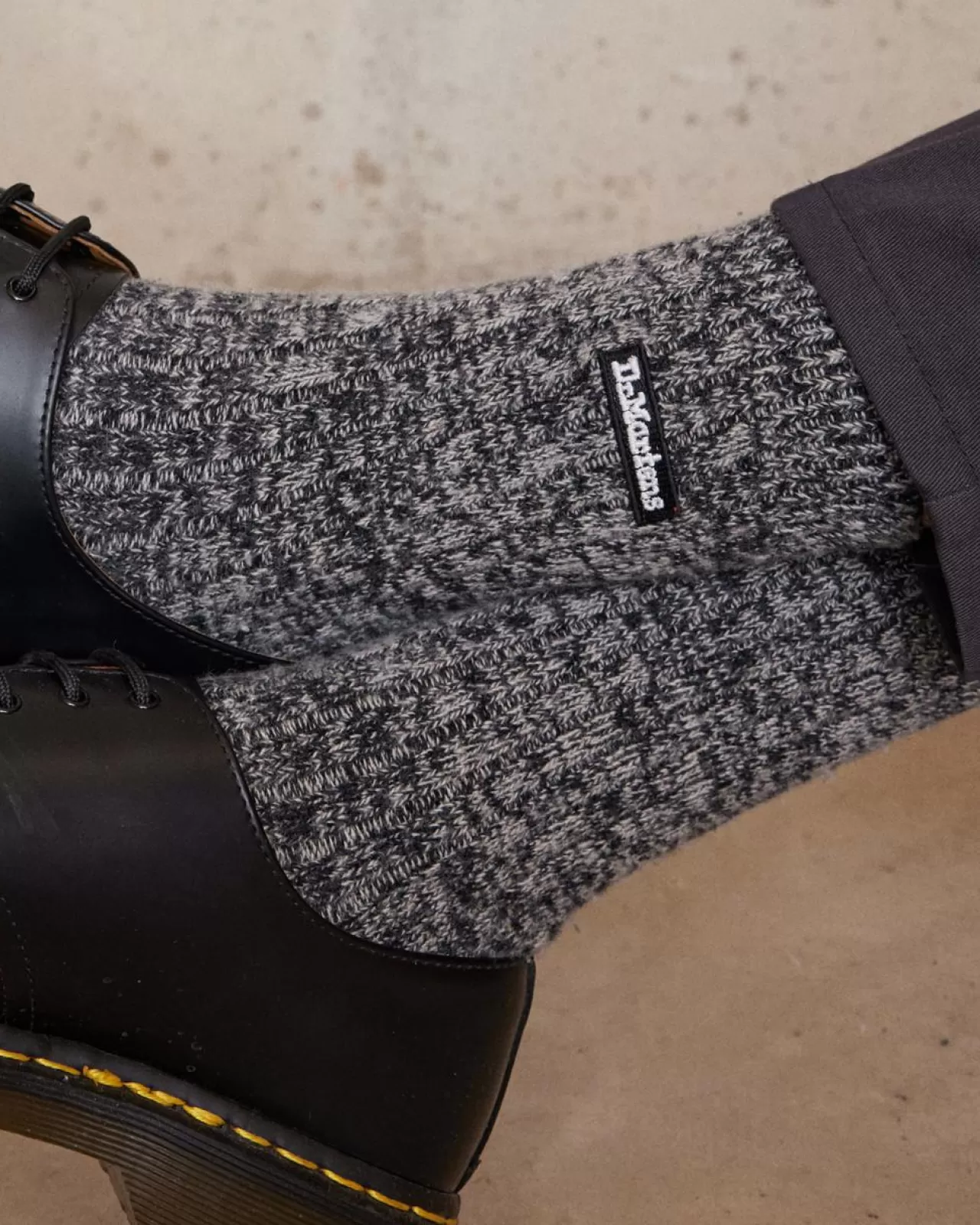 Socks | Sale^Dr. Martens Merino Organic Cotton Blend Socks Black — Organic Cotton Blend