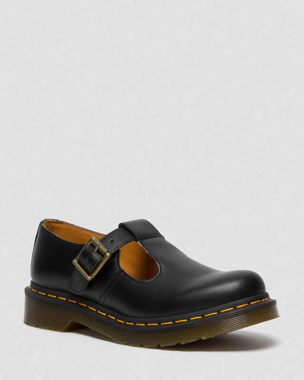 Originals | Mary Janes^Dr. Martens Polley Smooth Leather Mary Janes Black — Smooth Leather