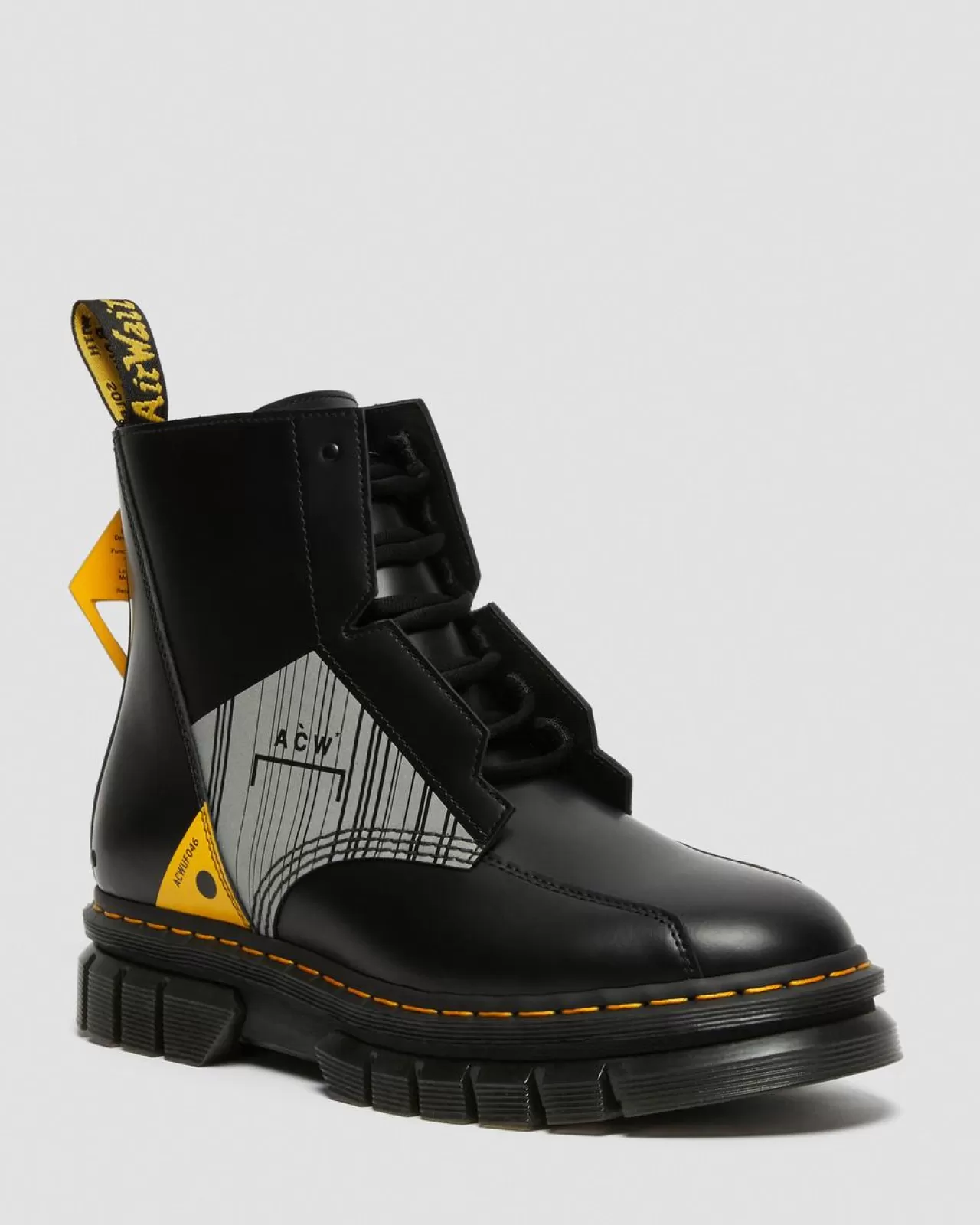 Sale | Platform Boots^Dr. Martens Rikard A-Cold-Wall* Leather Platform Boots Black — Smooth Leather