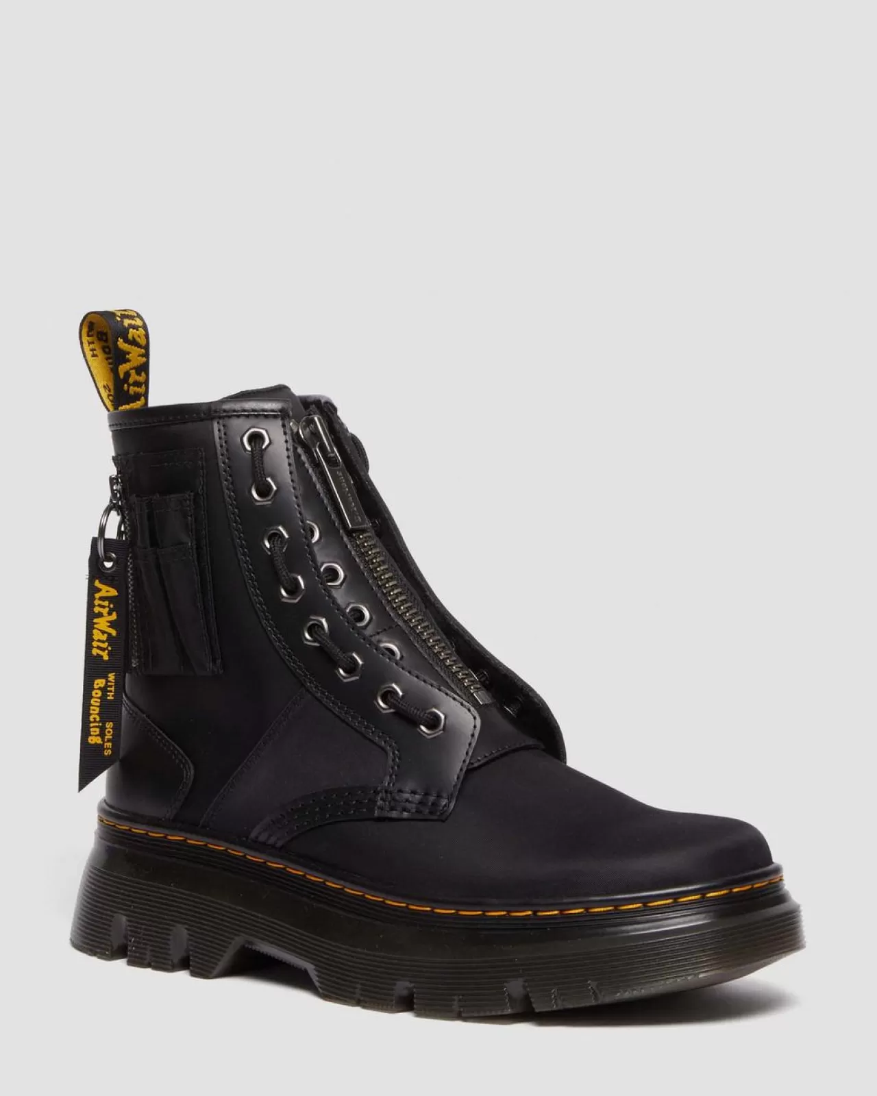 Casual Boots | Ankle Boots^Dr. Martens Tarik Alpha Industries Leather & Nylon Utility Boots Black