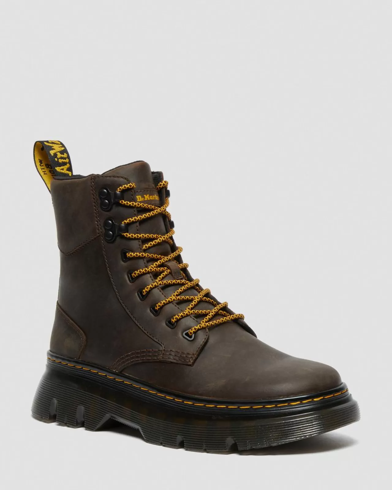 Sale | Casual Boots^Dr. Martens Tarik Crazy Horse Leather Utility Boots Dark Brown — Crazy Horse