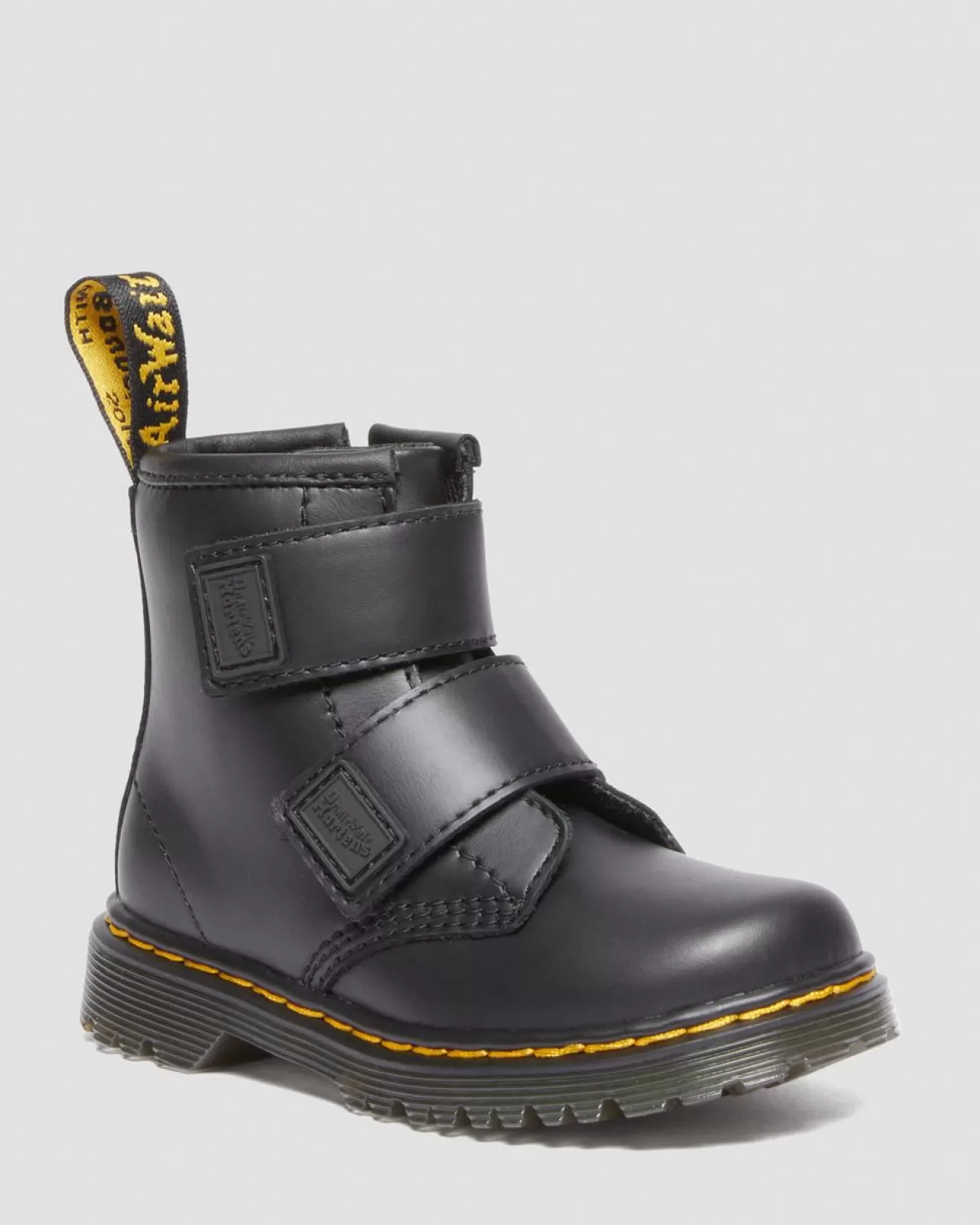 School Styles | Toddler / 2-4 Years^Dr. Martens Toddler 1460 Double Strap Leather Boots Black — Romario