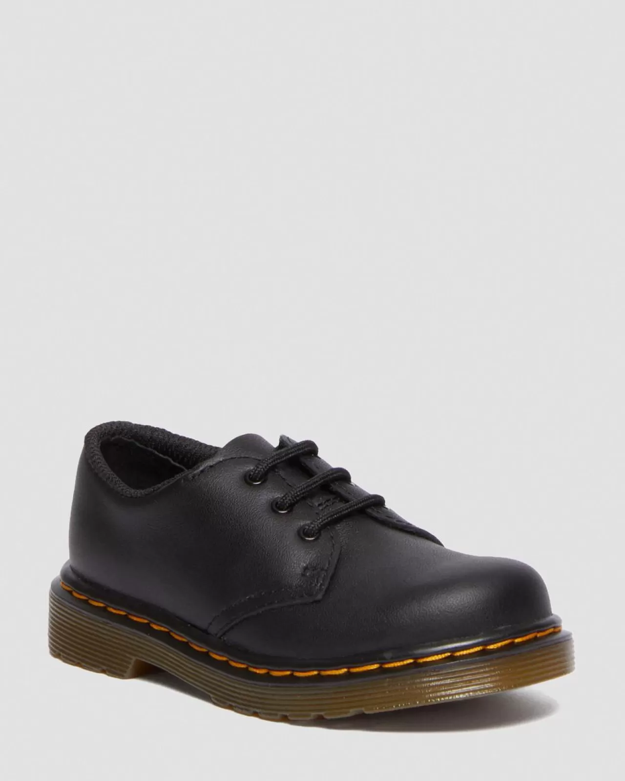 School Styles | Toddler / 2-4 Years^Dr. Martens Toddler 1461 Softy T Leather Oxford Shoes Black — Softy T