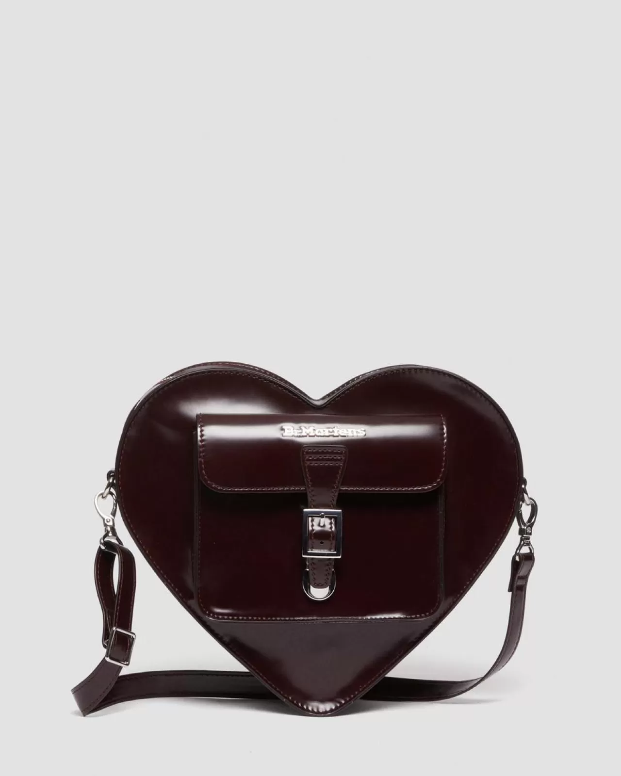 Vegan | Accessories^Dr. Martens Vegan Heart Shaped Backpack Cherry Red — Oxford Rub Off