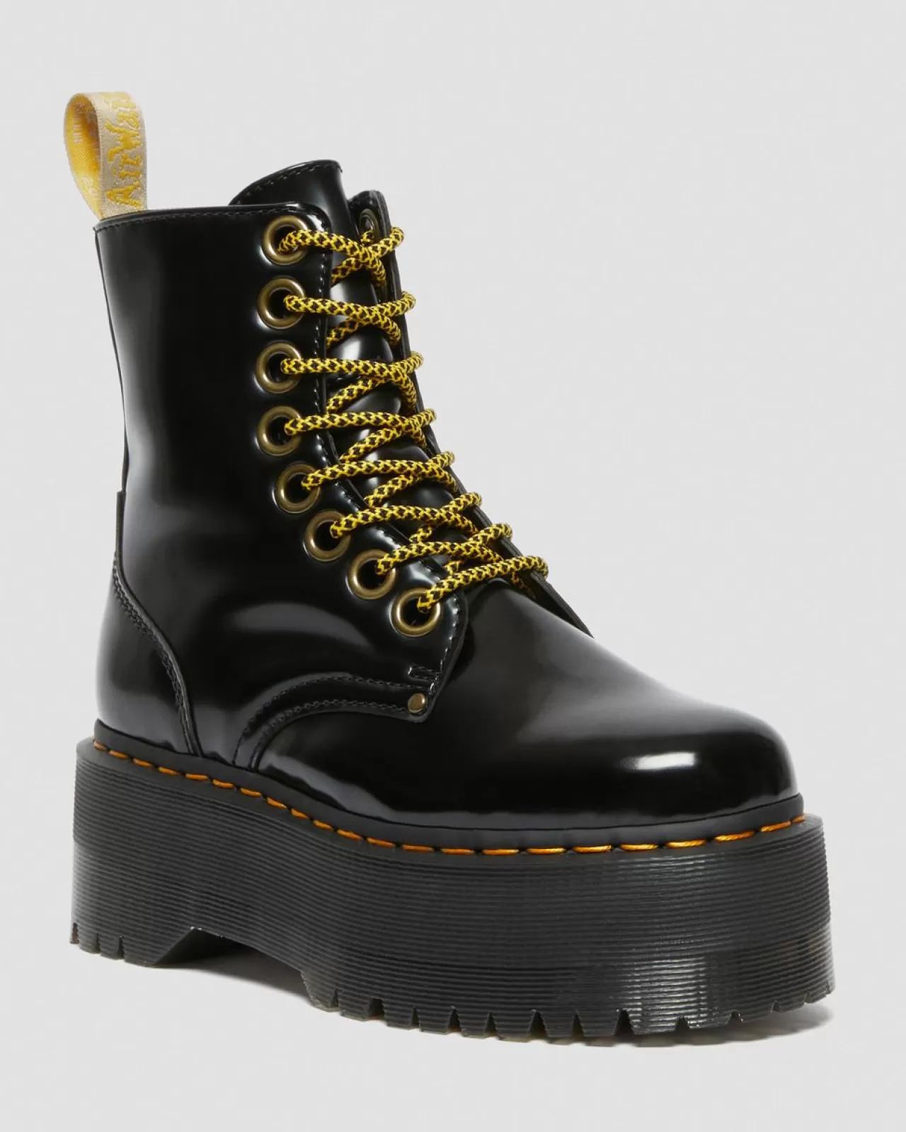 Platform Boots | Ankle Boots^Dr. Martens Vegan Jadon Boot Max Platforms Black — Oxford