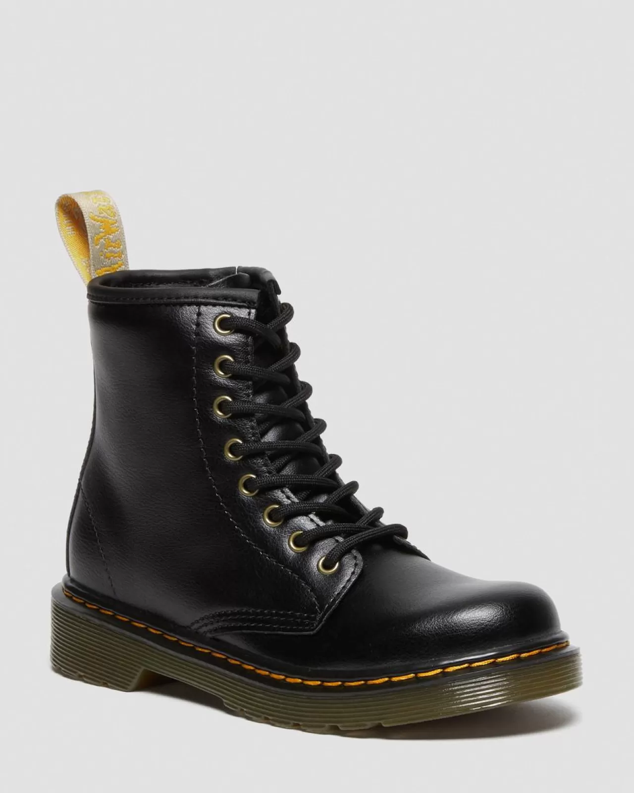 Sale | School Styles^Dr. Martens Vegan Junior 1460 Lace Up Boots Black — Newbury Tumble