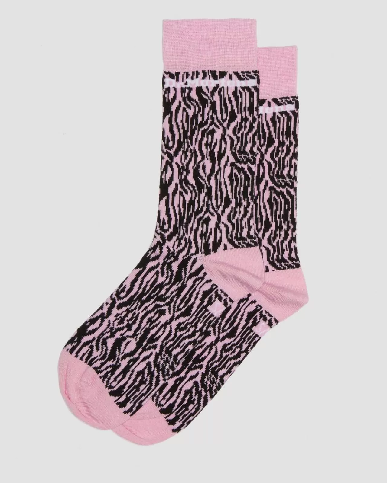 Socks | Accessories^Dr. Martens Zebra Print Organic Cotton Socks Fondant Pink